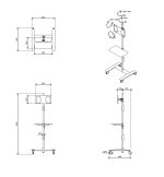 Dataflex Viewmate Workstation - Floor | 52.712 - Image 6