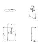 Dataflex Viewmate Universal Tablet Holder  – Option | 52.962 - Image 8