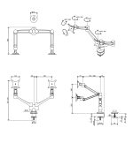 Dataflex Viewlite Plus Monitor Arm - Desk | 58.65 - Image 4
