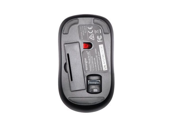 Kensington ValuMouse Three-button Wireless Mouse Black
