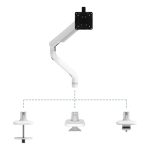 Dataflex Viewprime Plus Single Monitor Arm – Desk | 65.11 - Image 3