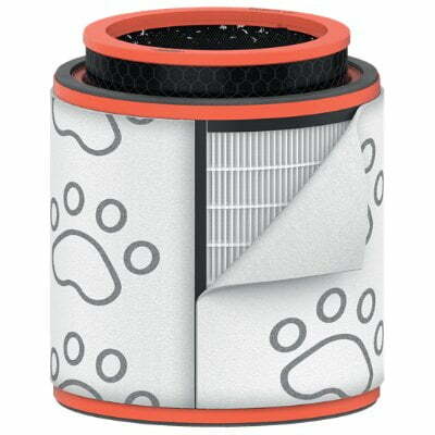 Pet 3-in-1 HEPA Filter Drum for Leitz TruSens Z-3000 / Z-3500 Large Air Purifier