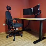 Forssa Fully Electric Sit-Stand Desk with Advance Features (Frame, Desktop, Cable Spine, Cable Tray and Anti-Fatigue Mat) - Exclusive Online Bundle Deal - 5 Year Guarantee