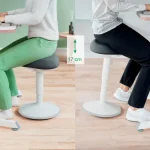 Leitz Ergo Active Sitting Stool with Comfort Seat) - Image 3