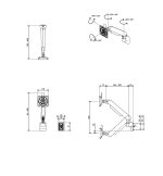 Dataflex Viewprime Plus Monitor Arm - Rail | 65.51 - Image 7